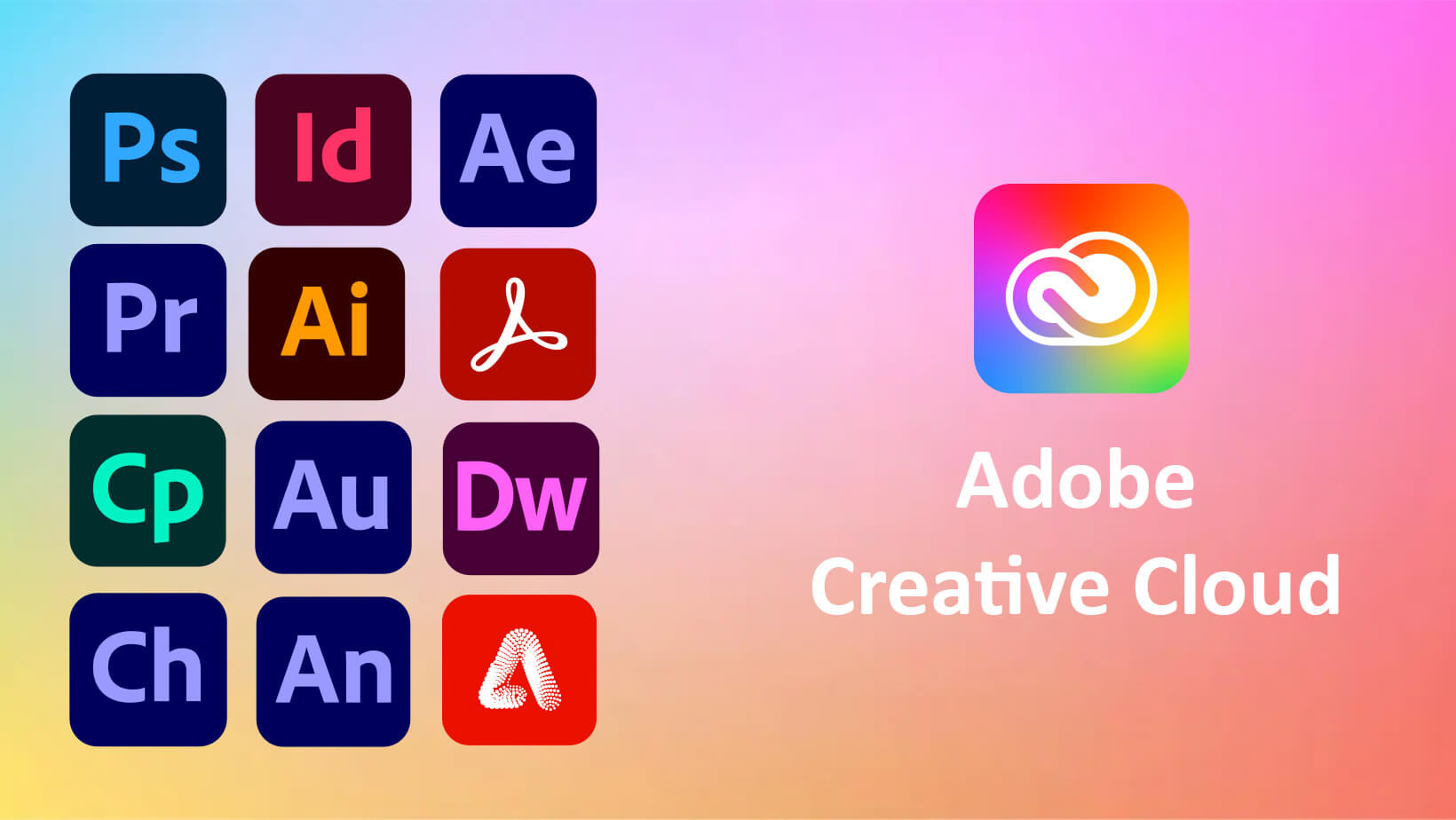 اشتراك خاص Adobe Creative Cloud لمدة 3 أشهر